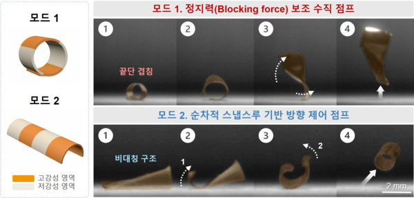 위정재 교수팀, 강성 패터닝 설계로 빛 반응 점프 소자 성능 극대화