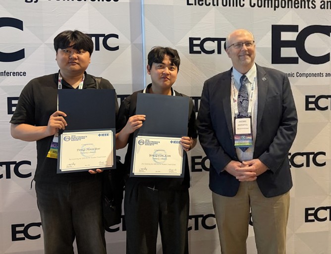 HYU Professor Kim Hak-sung's Team Achieves a Triple Crown at the World's Top Semiconductor Packaging Conference, 'ECTC 2026'