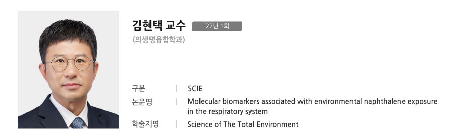 Molecular biomarkers associated with environmental naphthalene exposure in the respiratory system